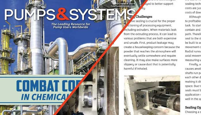 Effective, Permanent Sealing for Twin-Shaft Extruders