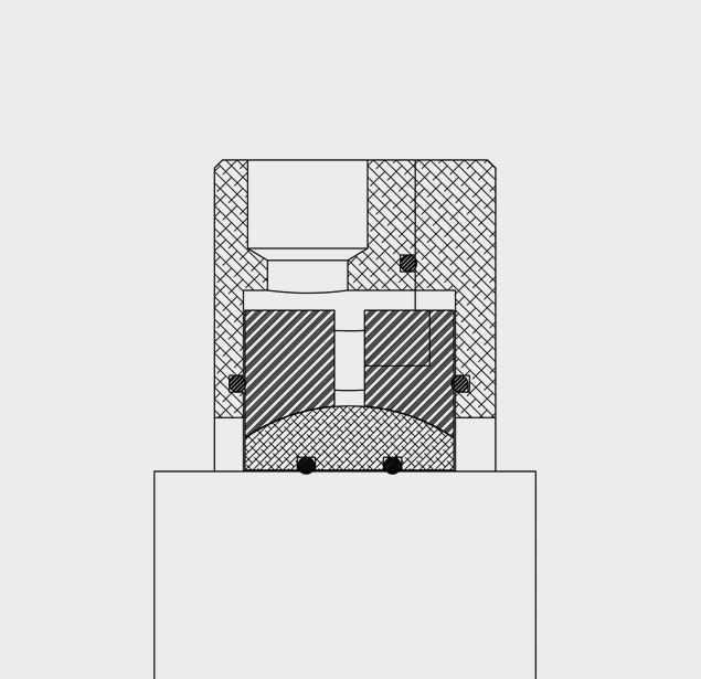 Air Mizer CEMA shaft seal engineering drawing