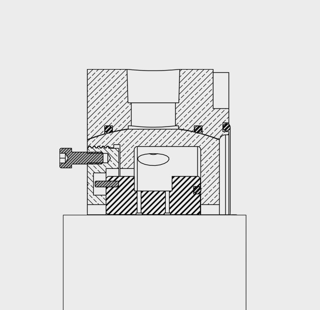 Air Mizer Heavy Duty (HD) shaft seal engineering drawing