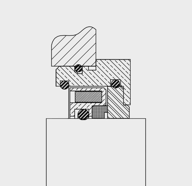 VBMag Bearing Isolator engineering drawing